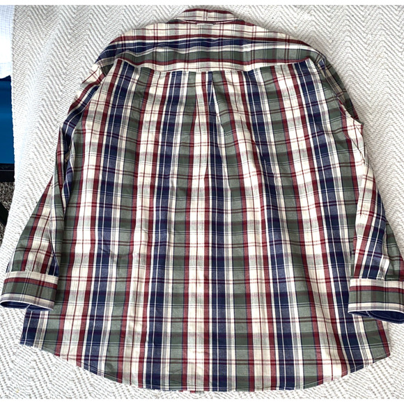 Roper Plaid Western Shirt Men's 2XL Long Sleeve Cotton Button Down Rodeo Cowboy - Picture 6 of 6